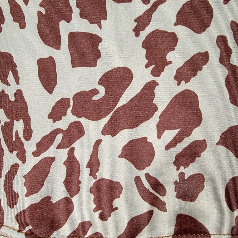 Order Plus Leopard Stretch NEW Pull On Asymmetrical Relaxed Flowy Fairy Skirt - Picture 5 of 16